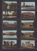 Cigarette cards, Player's, Castles & Abbeys (No Border) (10/20) (1 poor, rest fair/gd)
