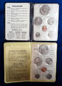 Coins, 1974 Singapore Mint Uncirculated Proof 6 Coin Set in cream plastic presentation wallet