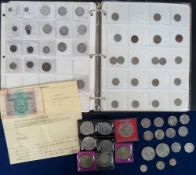 Coins, a collection of approx. 160 coins covering a wide period from Henry II onwards to include