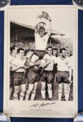 Football autographs, a collection of approx. 90, signed 8