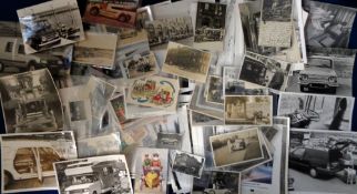 Photographs, Motoring, 200+ mainly b/w mixed age images of assorted vehicles to include motor