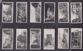 Cigarette cards, W Williams, Views of Chester (As it Was) 2nd Series, (set 12 cards) (gd/vg)