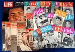 Entertainment & Boxing, Elvis Presley & Muhammad Ali, a collection of approx. 40 Elvis Monthly Fan