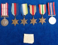 Militaria, Medals, 6 medals presented to G. Jones L.S. R.N.(service number JX 147232) to comprise