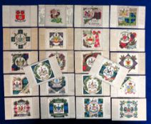 Postcards, Silks, 24 cards from The Art Needlework Series and The Art Patchwork Series published