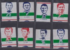 Trade issues, Wax wrappers, Webcosa Football Caricatures (12/48 including Bobby Moore, most slightly