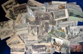 Postcards, Switzerland, a good collection of approx. 270 topographical cards of Switzerland,
