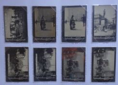 Cigarette cards, Ogden's Guinea Gold, Set 365S Base I cards, small Machette group, London Street