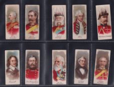 Cigarette cards, Player's, England Military Heroes (Narrow, descriptive), (set 25 cards) (3 cards