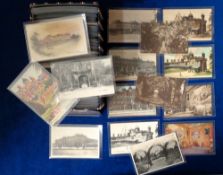 Postcards, Royal Homes, a selection of 300+ mixed age cards (though most early to mid 20thC)