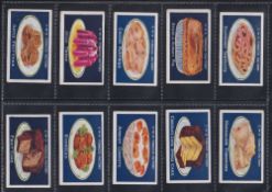 Cigarette cards, CWS Cooking Recipes, (set 25 cards) (gd/vg)