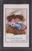 Trade card, Mearbeck, Army Pictures, Cartoons etc, type card ('At the Front' back), 'The United