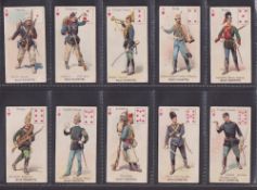 Cigarette cards, Wills, Soldiers of the World (p/c inset) (set, 52 cards) (gd)