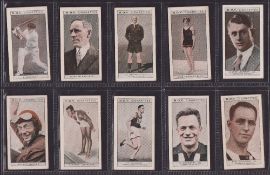 Cigarette cards, Godfrey Phillips Australian issue, Australian Sportsmen double sided, (set 100