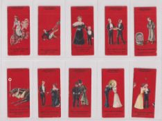 Cigarette cards, Clarke's, Well Known Sayings (set, 25 cards) (gd/vg)