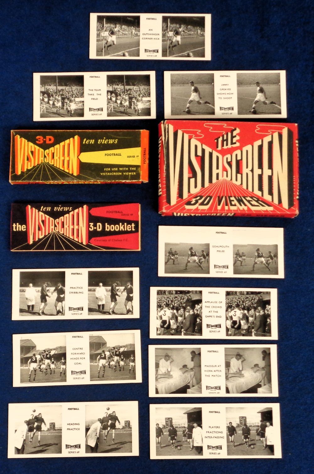 Trade issue, Vistascreen, 3D Vistascreen viewer in original box, sold with a box of ten views from