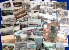 Postcards, a collection of approx. 100 mainly topographical cards with RPs of St. Michaels Road