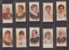 Cigarette cards, Taddy, a mixture of 50 cards from three different series, Royalty Series, 17