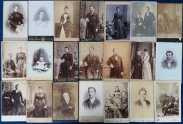 Ephemera, Victorian greetings cards (100s) and cabinet cards (30), an attractive collection to