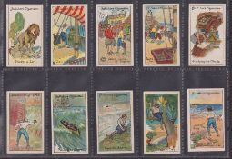 Cigarette cards, Gallaher Robinson Crusoe, (set 100 cards) (gd/vg)