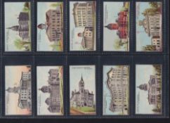 Cigarette cards, USA Allen & Ginter General Government & State Capitol Buildings (plain backs -