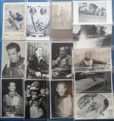 Postcards, Transport, a selection of 14 cards of motorcycles, sport related, inc. G.G Miles (24 hr