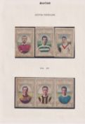 Trade cards, People's Journal, Famous Players' Gallery (Scottish Footballers), 'M' size (set, 18