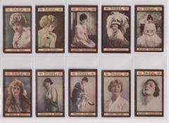 Cigarette cards, Sandorides, Cinema Celebrities (Lucana) (set, 25 cards) (gd/vg)