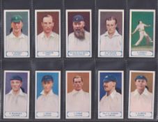 Cigarette cards, Pattreiouex, Cricketers Series (74/75, missing no 11) includes W.G. Grace, C.B.