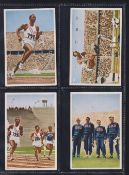 Trade cards, German issue Muhlen Franck Cereal, Olympic Games 1936, 69 cards including 4 cards which