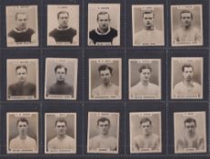 Cigarette cards, Phillips, Footballers (Brown Oval back), 'K' size (set, 112 cards) includes