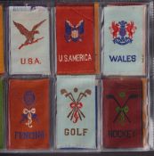 Tobacco silks, Imperial Tobacco Co Canada, Canadian Miscellany, set 121 silks, various colours (some