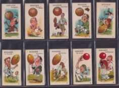 Cigarette cards, Major Drapkin The Game of Sporting Snap, (set 40 cards), including Baseball,