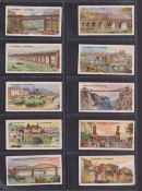 Cigarette cards, Faulkner's, Celebrated Bridges, (set, 50 cards) (gd)