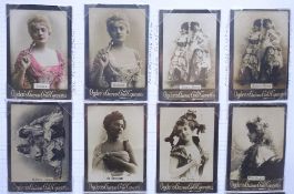 Cigarette cards, Ogden's Guinea Gold, Set 370S Base L cards, large Machette group, Actresses,