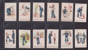Cigarette cards, Faulkner Nautical Terms 1st Series 10/12 (missing Full Speed Ahead & Standby)