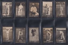 Cigarette cards, Ogden's Guinea Gold, Set 365S Base I cards, small Machette group, Cricketers, 15