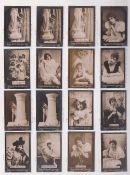 Cigarette cards, Ogden's Guinea Gold, Set 370S Base J cards, large Machette group, Actresses,
