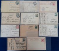 Postal History, a selection of 11 covers, postcards and postal stationery from the German Empire