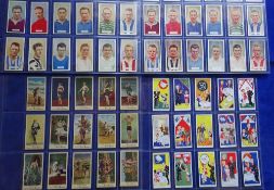 Cigarette cards, Carreras, 8 sets, Amusing Tricks, Famous Footballers, Famous Footballers (25-48