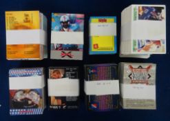 Trade cards, Various issuers 8 apparently complete sets, all sport related modern issues,
