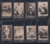 Cigarette cards, Ogden's Guinea Gold, Set 365S Base I cards, large Machette group, Actresses with