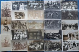 Postcards, Social History, a good mixed social history collection of approx. 94 cards mostly RPs