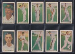 Trade cards, Australia, Boy's Captain, Australian Cricketers (set, 18 cards) (gd/vg)