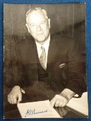 Autograph, Politics, Hendrick Verwoerd (1901-1966 assassinated), Minister of the Union of South