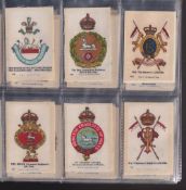 Tobacco silks, Godfrey Phillips, Crests and Badges of the British Army (BDV branded, numbered),