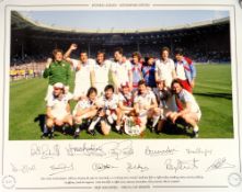 Football autographs, West Ham United, a signed 20