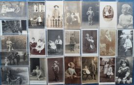 Postcards, Social History, a mainly RP selection of approx. 120 cards and a few photographs of