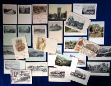 Postcards, Early, a selection of 28 early undivided backs, mainly UK topographical inc. 3 court size