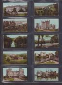 Cigarette cards, Player's Castles & Abbeys (no border version), (set 20 cards) (gen gd 2 or 3 fair)